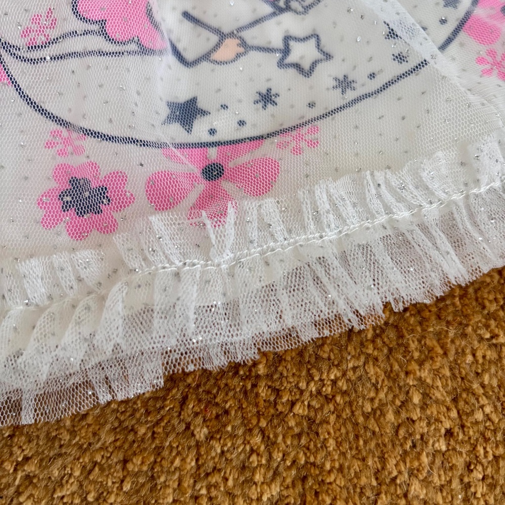Bossini Kids Sanrio Little Twin Stars Tutu Skirt 120 Kikirara Kiki Lala 5-6 NWOT - Picture 5 of 8